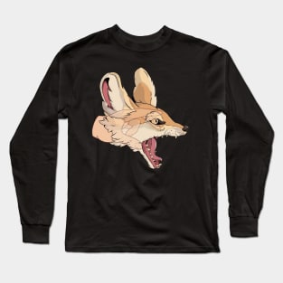 fox and hand Long Sleeve T-Shirt